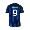 Lukaku Soccer Jerseys Barella Correa Inters Milans Giroud Ibrahimovic Lautaro S Theo Brahim 23 24 Maillot de football 2023 2024 Uniformes Hommes Enfants Kits Ensembles