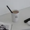 Caneca de cerâmica resistente ao calor, copo de café, presente, menina, casal, água potável, xícaras de chá domésticas