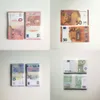 3pack Bar Prop Fake Money Party Supplies 10 20 50 100 200 500 Euro Movie Party Childrens Toys Game 100pcs / packkbnpv0ov