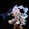 Figuras de brinquedo de ação Hot One Piece Anime Figura Luffy Gear 5 Sun God Nikka Lightning Cena PVC Figuras de ação Modelo Estátua Coleção Modelo Brinquedos