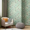 Wallpapers Home Decor Wardrobe Cabinet Renovation Sticker Floral 3d Wallpaper Wall Covering Bedroom Kids Room Self-adhesive