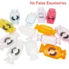 Candy Design Whole False Eyelash Packaging Box Bulk Custom Logo Candy Shape Empty Acrylic Lash Package Case287c