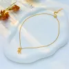 14k Geel Goud Schattige Beer Hanger Ketting Voor Vrouwen Mode Meisjes Sleutelbeen Ketting Sieraden Verjaardag Liefhebbers Geschenken