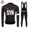 Herren-Trainingsanzüge SYN Winterjacke Herren Fahrradbekleidung BIEHR JerseyHosen Set Ropa Ciclismo Triathlon KitH2421