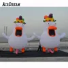 Atacado China venda de fábrica de alta qualidade 3/4/6/8mH frango inflável Turquia galinha balão de desenho animado decorativo ao ar livre para publicidade