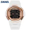SMAEL Watches Digital Sport Women Fashion Wristwatch for Girls Digital-watch Gifts for Girls 1632B Sport Watch Waterproof S91229N