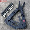 Ganzo Lnife Tools G301b Składanie szczypc na zewnątrz Camping Rybołówstwo łowcy noży EDC Multi -Curs Multifunkcyjne Y2282Y