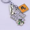 Portachiavi Cordini ZRM Game 5 Portachiavi Uomini Fan Lettera Portachiavi Rock Star Keying Key Fibbie Accessorio per auto Q240201