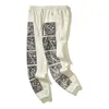 Erkekler Pantolon 24SS Tasarımcı Sonbahar/Kış Yeni Yıpranmış ve Hasarlı Vintage Style Erkek ve Kadın Gevşek Boş Zamanlı Spor Kravat Ayakları Guard Pants Modeli