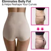 Wsparcie talii Wspornik Ice Ion Ion Repair Fibre Kształtowanie Kobiety Kontrola brzucha Rzeźba Rzeźbia Krótka wysoka talia Body Shaper