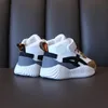 Children's Sneakers Girls' Spring Autumn Middle Upper Small White Shoes Boys' Basketball Shoes Baby Shoes 240122