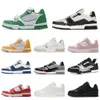 Designer Luxe Casual Schoenen Reliëf Trainer Heren Dames Merk Louiseities Sneakers Triple Wit Hemelsblauw Viutonities Abloh Zwart Groen Denim Laag Tennis Joggen