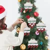 Dekoracje świąteczne wisior osobista rodzina do domu 2024 Navidad Tree wiszące ornament Rok