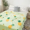 Ananas Couverture de couvre-lit en peluche épaisse de haute qualité 200x230 cm couverture de flanelle super douce haute densité pour le canapé-lit voiture 2011232x