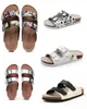 Designer high-quality patterned straps women men sports sandals outdoor leather slippers hot selling beach black pink brown casual shoes