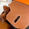 10A hochwertige handgefertigte Tasche für Damen, Designer-Tragetaschen, handgefertigte Luxus-Designer-Handtaschen, klassische Mode, Togo-Leder-Geldbörse, Pochette-Kupplung, Seriencode mit Box