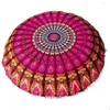 Cuscino 43 cm rotondo mandala federa bohemien copertura cuscini da pavimento casa/el fiore stampato