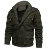 Homme hiver polaire veste hommes décontracté épais thermique manteau armée pilote vestes Air Force Cargo vêtements d'extérieur à capuche hommes vêtements 240124