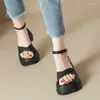 Sandalen Enkel Gesp Kruis Gebonden Vrouwen Schoenen Fee Open Teen Zomer 2024 Zapatos Mujer Sexy Cladiator Chaussure Femme