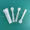 Strumenti di misurazione Micro cucchiaio di plastica traslucente da 0,25 g Cucchiaio da 0,5 ml Cucchiai dosatori da 0,25 grammi - 200 pezzi/lotto