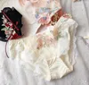Women's Panties 2024 Arrival Real Po M L XL Lovely Cute Lolita Kawaii Floral Embroidery Underwear Brief Thong Knicker WP887