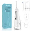 Andere Mundhygiene Andere tragbare Munddusche 310 ml USB wiederaufladbare Zähne Fer Dental Water Pick Flosser Jet 4 Düsen Zahnreinigung Dhtbs