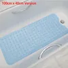 38cm69cm Cute Cartoon AntiSlip PVC Bath Mats With Sucker Bathroom Carpet Shower Pad Soft Massage MultiColor 240122