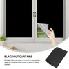 Curtain Self Adhesive Room Darkening Blinds Blackout Curtains No Light Sun Protection