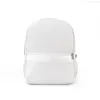 Domilne torby szkolne białe paski Bawełny klasyczny plecak GA Warehosue Soft Girl Personalizowane plecaki dla dziewczyny DOM106031