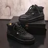 Weiß High Top Männer Sneakers Schnüren Leder Sportschuhe Große Größe 43 Mann Vulkanisierte Turnschuhe Tenis Trainer Männliche Casual Stiefel