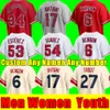 2024 Custom S-4XL Mike Trout Jerseys Anthony Rendon Baseball Angels Giolito Carlos Estevez Ohtani Jose Suarez Noah Syndergaard Andrew Velazquez الرجال شباب