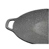 Pans coréen BBQ Pan antiadhésif pour cam et extérieur rond plaque de cuisson livraison maison jardin cuisine barre à manger ustensiles de cuisine OTMC4