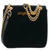 Mulheres sacos de ombro moda senhoras bolsa de veludo clássico ouro corrente saco estilo coração mulher tote mensageiro bolsas qualidade superior 282g