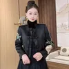 Etnische kleding 2024 Chinese stijl herfst en winter Oosterse retro katoenen jas Vrouwelijke niche Veelzijdige damesmode jas