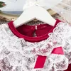 Girl Dresses Baby Fall Dress Velvet Long Sleeve Round Neck Tulle Toddler Christmas