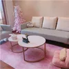 Carpets INS Fashion Living Room Rug Area Solid Carpet Flannel Soft Home Decor Nordic Bedroom Kitchen Floor Mats Tapete