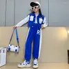 Clothing Sets 2pcs/sets Children Cotton Autumn Sports Suits For 6 8 9 10 11 12 Years Girls Sportswear Casual Teenager Tracksuits