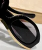 Occhiali da sole ovali bianchi Lenes sfumate grigio oro Occhiali da sole di lusso da donna Occhiali da sole estivi Moda Occhiali da sole con protezione UV Sonnenbrille con scatola