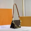 Designee Umhängetasche, luxuriös, klassischer Taschenstil mit Buchstabenmuster, beliebte Tasche, modisch, lässig, Unterarmkette, Damenhandtasche, Umhängetasche, Umhängetaschen für Damen