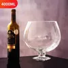 Giemza büyük kapasiteli bira kupa şarap cam kadeh 1pc flagon kahraman kupası büyük namlu cüce fincan serbest akış 240119