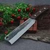 Handschmieden Knochenhacken LNIFE Küchenkochmesser Hackmesser Schneiden mit Holzgriff Chinesisches Fleisch LNIFE Metzger Outdoor Tools301Q