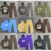 Sweats à capuche pour hommes planète cassée à capuche mousse Graffiti lettre pull Hip Hop sweats pull femmes hommes costumes