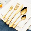 Spoons 1/2/3 Pieces Gold Stirring Teaspoons Stainless Steel Coffee Spoon Set Ice Cream Cake Dessert Mini Afternoon Party Cutlery