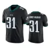 Philadelphia''Eagles''Men #11 Carson Wentz 18 Jalen Reagor 86 Zach Ertz 91 Fletcher Cox Custom Damen-Jugend-Fußballtrikot