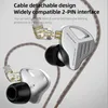 Auriculares ZVX dinámicos auriculares con graves HIFI con cable auriculares internos metálicos ZSNPROX EDX PRO VXS ZSX