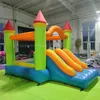 10x13ft şişirilebilir PVC Bouncy Kalesi Wslide Combo Atlama Evi Çift Slide Sıçakan Trambolin Çocuklar için Açık Hava 240127