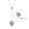 Pendant Necklaces Lana Del Rey Trendy Ldr Stainless Steel Heart Necklace Punk Woman with Spoon Innovative High Jewelry