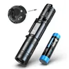 Torce torce Wuben L50 1200lumens P9 LED USB rachargabile con 18650 Alluminio a batteria Body Imploot Flight Camping