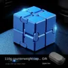 Infinite Cube Fidget Toy Flip Plastic Metal Finger Cubes Antistress Anxiety EDC for Adults Children Autism Adhd 240124