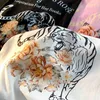 Homens camisetas Camiseta Mulheres Oversize Verão Flores Tigre Impresso Manga Curta T-shirt Mulheres Soltas Todo o Jogo Meia Manga Top Gráfico CamisetasH2421